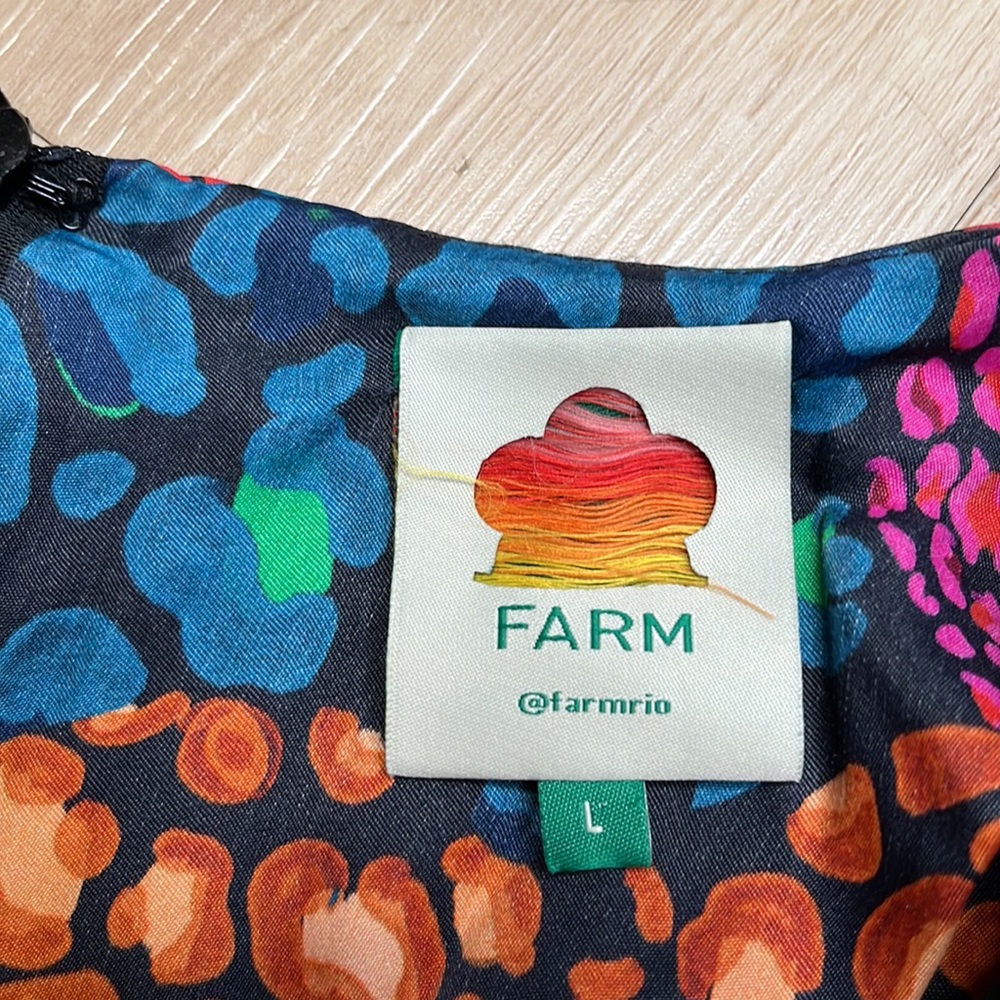 FARM Rio Multicolor Floral Midi Dress - Picture 7 of 9